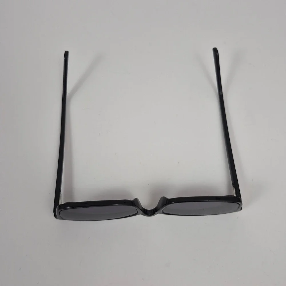 Rochester Sunglasses Black Rectangular Frame Tinted Lenses 145mm R.O.58-18